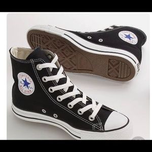 High top black converse